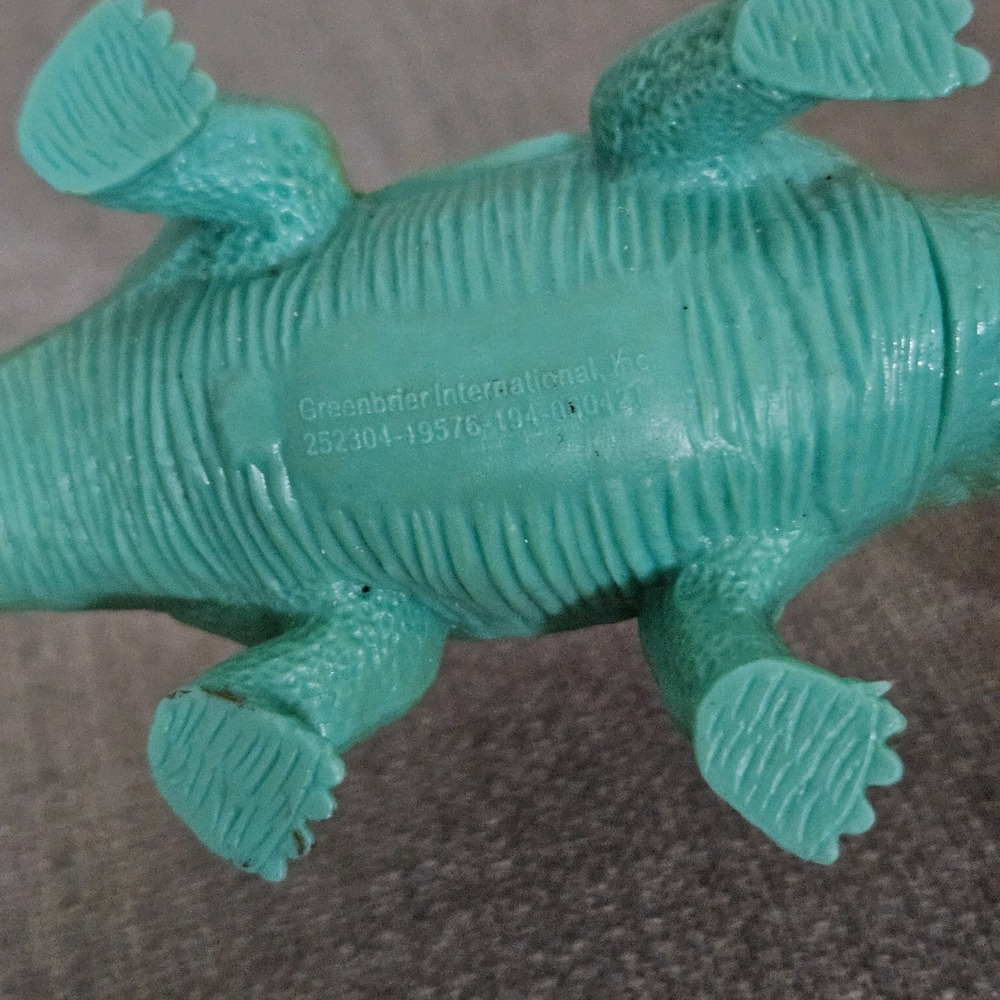 Greenbrier Int'l Dimetrodon Green Dinosaur Toy Figure - Picture 4 of 6
